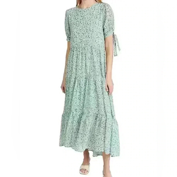 Sister Jane Dresses & Skirts - Sister Jane Rival Floral Tiered Maxi Dress Size M